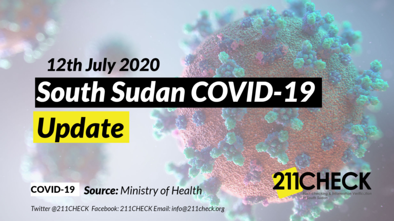 Ministry of Health, Update on COVID-19 Response, 12th July 2020