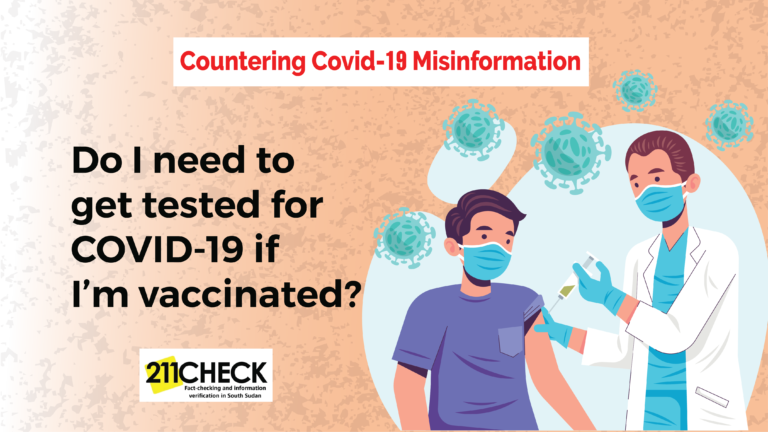 EXPLAINER: Do I need to get tested for COVID-19 if I’m vaccinated?