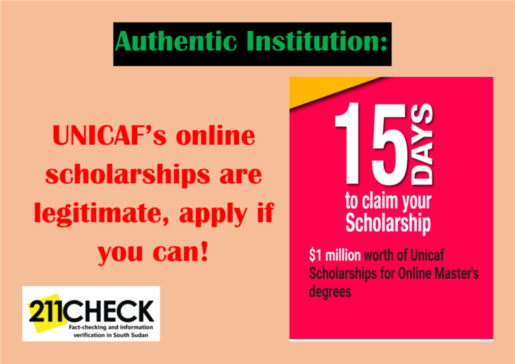 Fact Checked Is Online Renowned Unicaf University A Legitimate Institution 211check