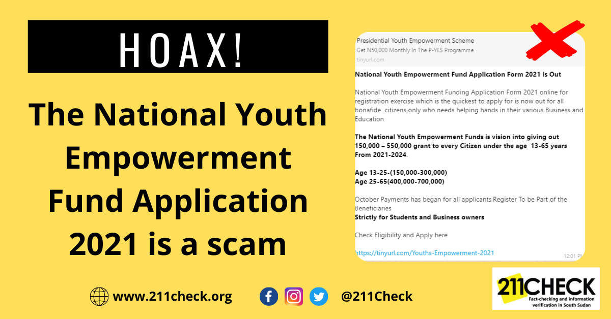 FactCheck Is the Presidential Youth Empowerment Scheme Legitimate