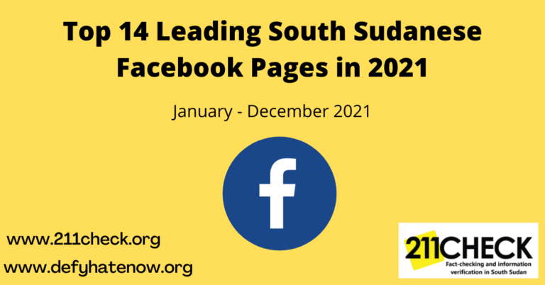 Top 14 Facebook Pages in 2021