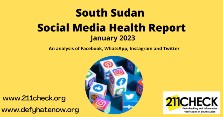 Social Media Health Report, January 2023