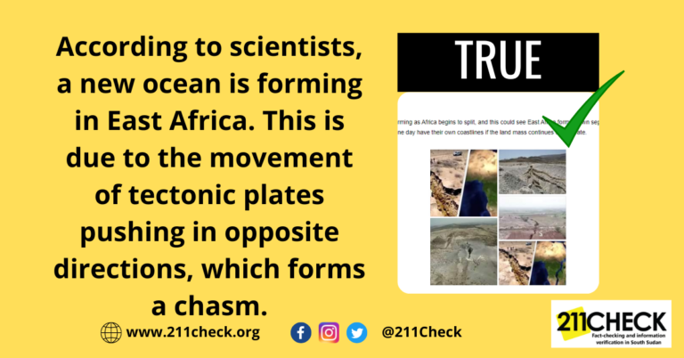 <strong> Fact-check: Is a new ocean forming in East Africa? Yes, scientists say so</strong>