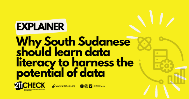 <strong>Explainer: Why South Sudanese should learn data literacy to harness the potential of data</strong>