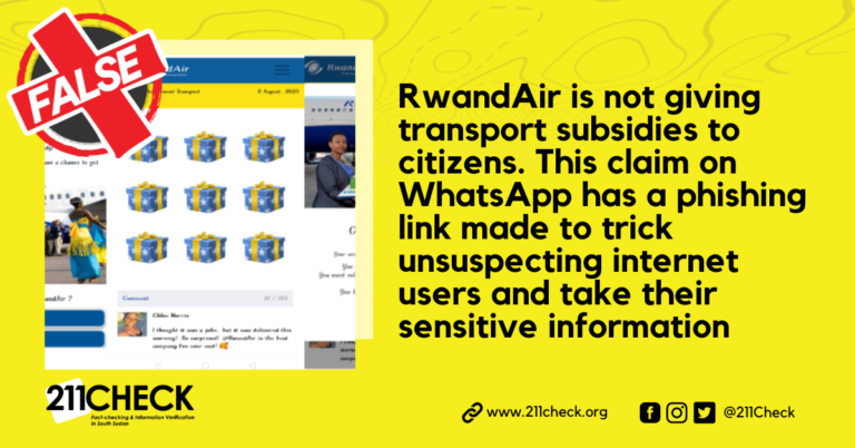 <strong>Fact-check: RwandAir isn’t offering government transport subsidies</strong>