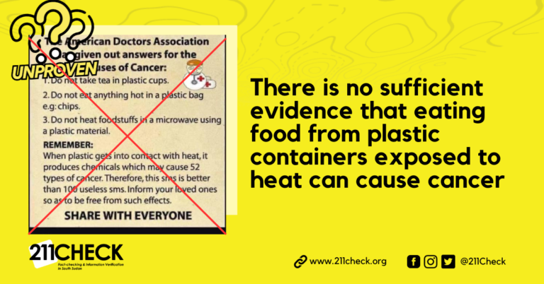 <strong>Fact-check: Does eating food heated in plastic containers cause cancer?</strong>