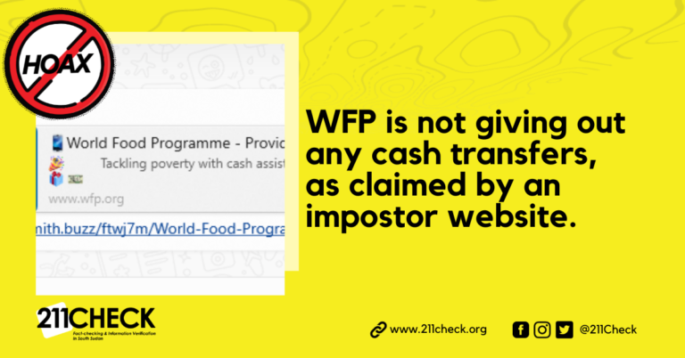 <strong>Fact-check: Is the World Food Programme giving out $800,000 to organisations?  </strong>