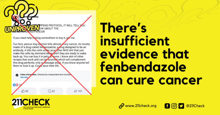 <strong>Fact-check: Is fenbendazole an approved cure for cancer?</strong>