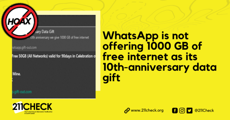 <strong>Fact-check: WhatsApp NOT offering 1000 GB of free internet as a 10th-anniversary data gift</strong>