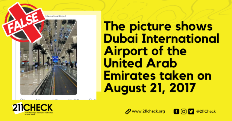 Dubai International Airport not Entebbe