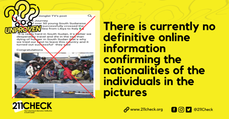 <strong>Fact-check: No evidence these pictures show South Sudanese immigrants</strong>